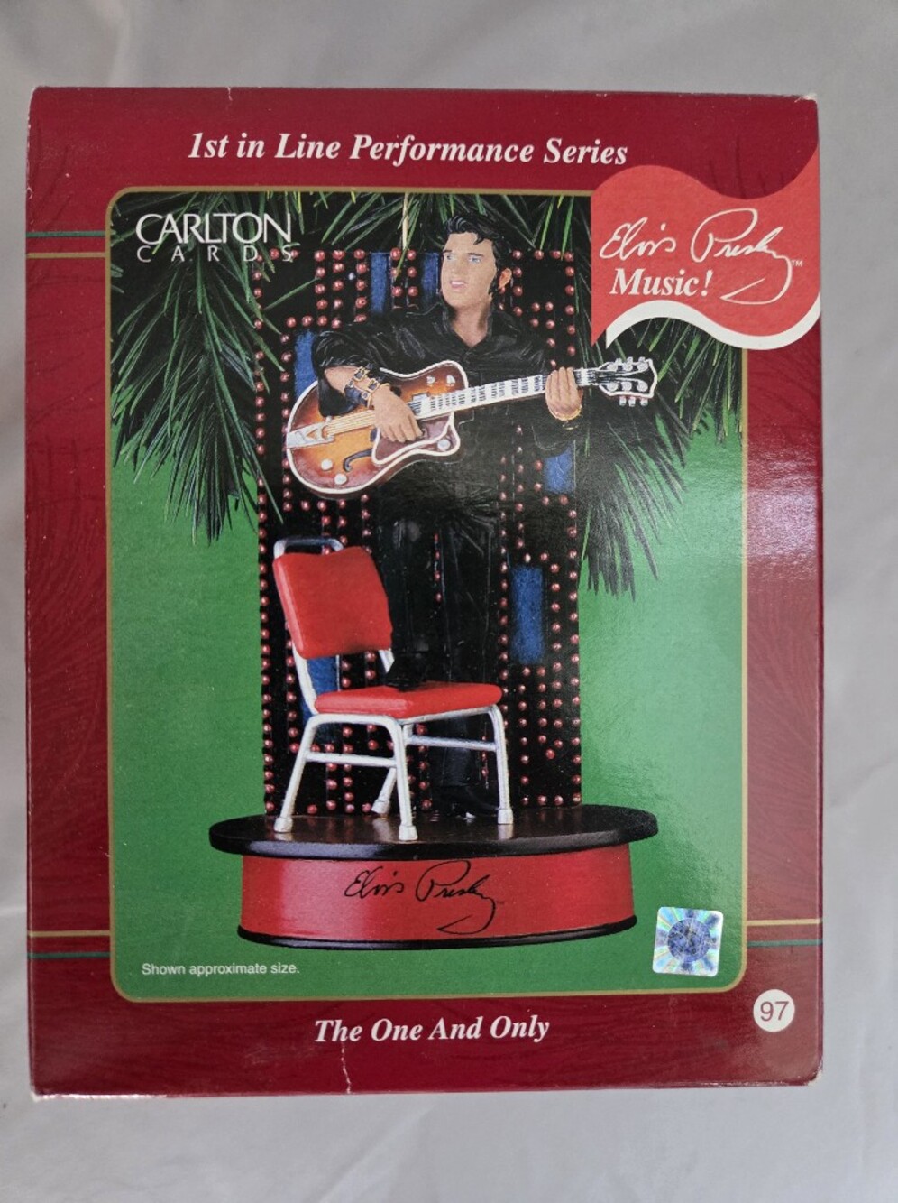 Carlton Cards Elvis Presley 1st in Line Performance Series Ornament
